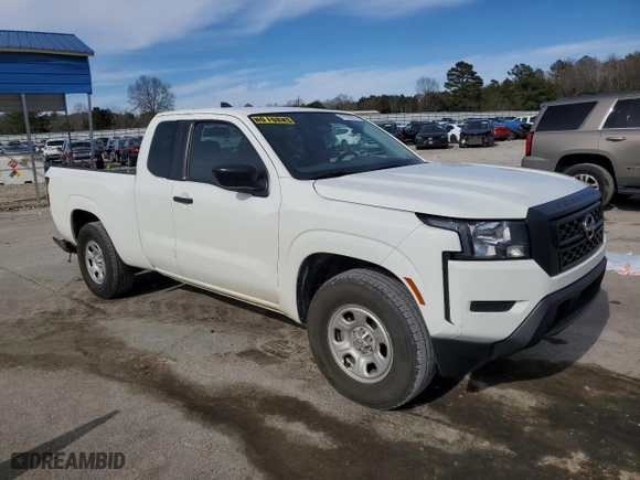 2023 Nissan Frontier S with VIN 1N6ED1CLXPN662071, listed as a Copart auction lot 47983875 with 32,385 mi miles and Clean Title. Bid and sale history available at carsss.com. Image 4.