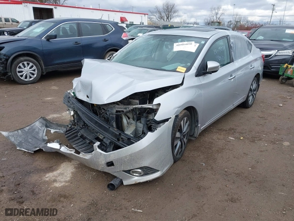 2018 Nissan Sentra SV with VIN 3N1AB7AP0JY279480, listed as a IAAI auction lot 40905050 with 1 mi miles. Bid and sale history available at carsss.com. Image 16.