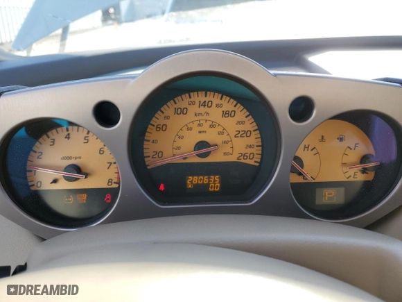 2003 Nissan Murano SL with VIN JN8AZ08W53W216581, listed as a Copart auction lot 48017215 with 280,635 mi miles and Clean Title. Bid and sale history available at carsss.com. Image 9.