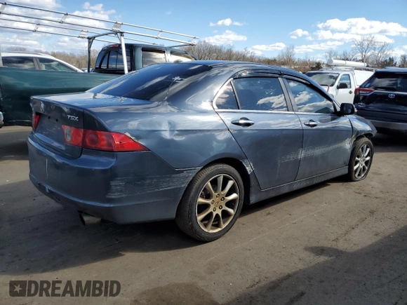 2007 Acura TSX Navi with VIN JH4CL96997C014372, listed as a Copart auction lot 48029165 with 216,550 mi miles and Salvage title. Bid and sale history available at DreamBid. Image 3.
