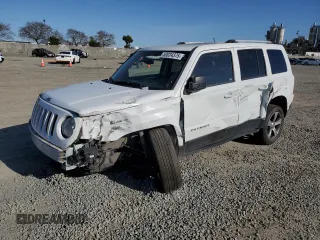 2017 Jeep Patriot High Altitude with VIN 1C4NJPFA6HD121390, listed as a Copart auction lot 50024375 with 127,814 mi miles and Salvage Title. Bid and sale history available at carsss.com. Image 1.