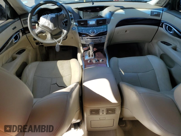 2012 Infiniti M37 with VIN JN1BY1AP6CM330079, listed as a Copart auction lot 77770814 with 117,479 mi miles and Salvage Title. Bid and sale history available at carsss.com. Image 8.