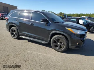 2014 Toyota Highlander XLE with VIN 5TDKKRFH2ES020887, listed as a Copart auction lot 47527945 with 210,858 mi miles and Salvage Title. Bid and sale history available at carsss.com. Image 4.