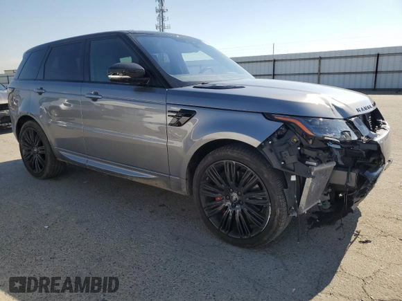 2021 Land Rover Range Rover Sport HSE Dynamic with VIN SALWR2SE2MA770665, listed as a Copart auction lot 54394605 with 27,284 mi miles and Salvage title. Bid and sale history available at DreamBid. Image 4.