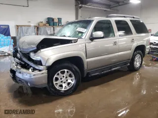 2003 Chevrolet Tahoe LT with VIN 1GNEK13Z73R198017, listed as a Copart auction lot 50002425 with 131,731 mi miles and Salvage Title. Bid and sale history available at carsss.com. Image 1.