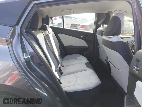 2017 Toyota Prius Two with VIN JTDKARFU3H3047912, listed as a IAAI auction lot 41603006 with 107,827 mi miles. Bid and sale history available at carsss.com. Image 8.