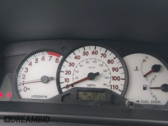 2003 Toyota Corolla CE with VIN 1NXBR32E43Z009933, listed as a IAAI auction lot 42064980 with 153,432 mi miles and . Bid and sale history available at DreamBid. Image 7.