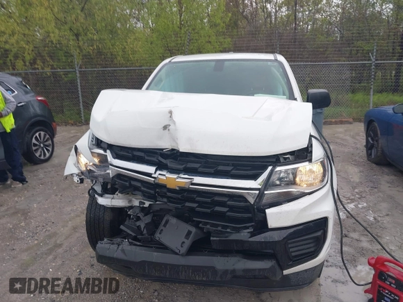 2022 Chevrolet Colorado 2WD Work Truck z VIN 1GCHSBEA4N1234377, wystawiony jako IAAI lot #41854653 z przebiegiem 54 418 mil mil oraz . Historia ofert i sprzedaży dostępna na DreamBid. Obrazek 12.