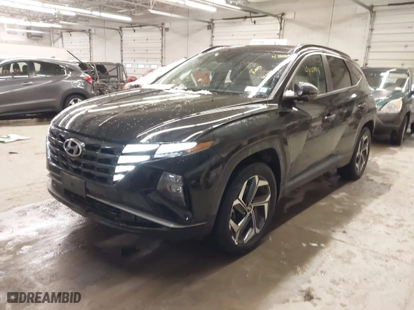 2023 Hyundai Tucson Hybrid SEL Convenience with VIN KM8JFCA16PU111727, listed as a IAAI auction lot 41502958 with 41,636 mi miles. Bid and sale history available at carsss.com. Image 17.