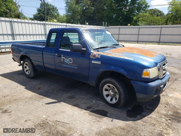 2008 Ford Ranger XL with VIN 1FTYR14D38PA55766, listed as a Copart auction lot 52694404 with 216,274 mi miles and Salvage Title. Bid and sale history available at carsss.com. Image 4.