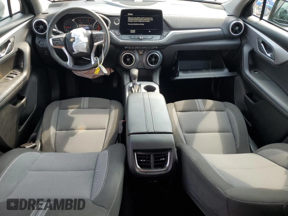2023 Chevrolet Blazer LT with VIN 3GNKBHR4XPS171159, listed as a Copart auction lot 56434635 with 52,191 mi miles and Salvage title. Bid and sale history available at DreamBid. Image 8.