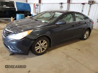 2012 Hyundai Sonata GLS with VIN 5NPEB4AC7CH453491, listed as a Copart auction lot 53613535 with 188,024 mi miles and Salvage Title. Bid and sale history available at carsss.com. Image 1.
