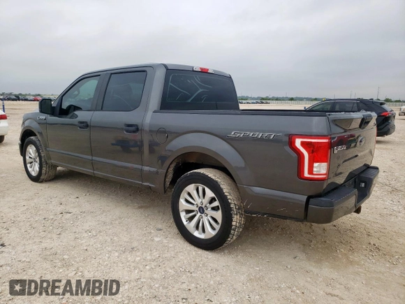 2016 Ford F-150 XL with VIN 1FTEW1CP4GKE34293, listed as a Copart auction lot 58956345 with 209,574 mi miles and Clean title. Bid and sale history available at DreamBid. Image 2.