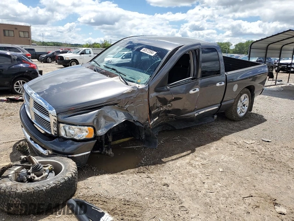 2004 Dodge 1500 ST with VIN 1D3HU18D64J274010, listed as a Copart auction lot 60572594 with Not Provided miles and Salvage Title. Bid and sale history available at carsss.com. Image 1.
