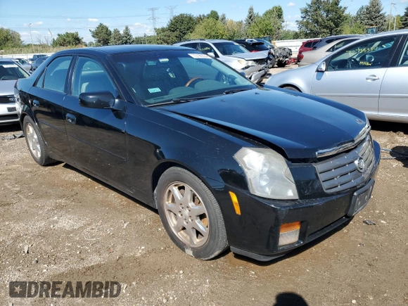 2003 Cadillac CTS with VIN 1G6DM57N630125967, listed as a Copart auction lot 73190504 with 136,655 mi miles and Salvage Title. Bid and sale history available at carsss.com. Image 4.