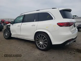 2023 Mercedes-Benz GLS 450 with VIN 4JGFF5KE4PA989645, listed as a Copart auction lot 52894384 with 5,365 mi miles and . Bid and sale history available at DreamBid. Image 2.
