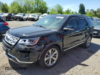 2018 Ford Explorer Limited z VIN 1FM5K8F89JGA57300, wystawiony jako Copart lot #58515275 z przebiegiem 113 278 mil mil oraz Szkoda całkowita • Salvage title. Historia ofert i sprzedaży dostępna na DreamBid. Obrazek 1.