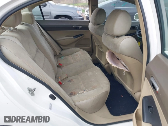 2008 Honda Civic LX with VIN 1HGFA16548L009585, listed as a IAAI auction lot 42134777 with Not Provided miles and . Bid and sale history available at DreamBid. Image 8.