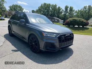 2021 Audi SQ7 Prestige with VIN WA1VWBF71MD037085, listed as a Copart auction lot 67159384 with 55,453 mi miles and Clean Title. Bid and sale history available at DreamBid. Image 1.