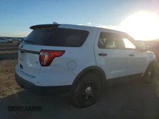 2016 Ford Utility Police Interceptor with VIN 1FM5K8AR8GGB65240, listed as a Copart auction lot 82222384 with 0 mi miles and Clean Title. Bid and sale history available at carsss.com. Image 3.