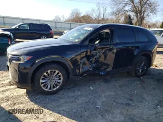 2024 Mazda CX-90 3.3 Turbo Select with VIN JM3KKAHD5R1181725, listed as a Copart auction lot 46242865 with 6,456 mi miles and Salvage Title. Bid and sale history available at carsss.com. Image 1.