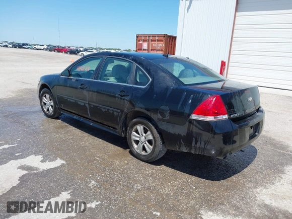 2012 Chevrolet Impala LS Retail with VIN 2G1WA5E35C1188488, listed as a IAAI auction lot 42262718 with 168,798 mi miles and . Bid and sale history available at DreamBid. Image 3.