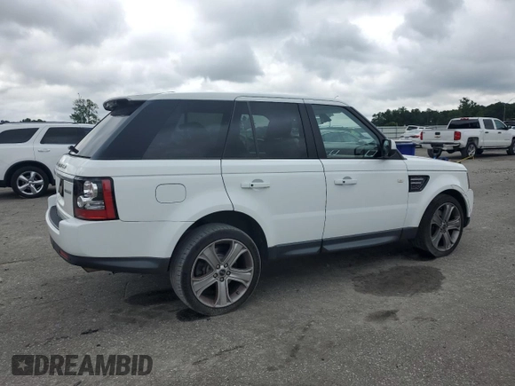 2012 Land Rover Range Rover Sport HSE Lux with VIN SALSK2D47CA752653, listed as a Copart auction lot 60474725 with 90,543 mi miles and Clean title. Bid and sale history available at DreamBid. Image 3.