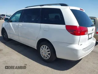 2005 Toyota Sienna CE with VIN 5TDZA23C95S364802, listed as a IAAI auction lot 42164931 with 201,737 mi miles and . Bid and sale history available at DreamBid. Image 3.
