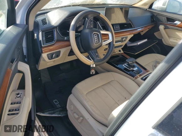 2022 Audi Q5 S line Premium Plus z VIN WA1EAAFY2N2007933, wystawiony jako Copart lot #83675384 z przebiegiem Nie podano mil oraz Szkoda całkowita • Salvage title. Historia ofert i sprzedaży dostępna na DreamBid. Obrazek 8.