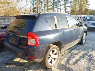2012 Jeep Compass Sport with VIN 1C4NJCBA8CD635118, listed as a IAAI auction lot 41767917 with 162,054 mi miles. Bid and sale history available at carsss.com. Image 4.