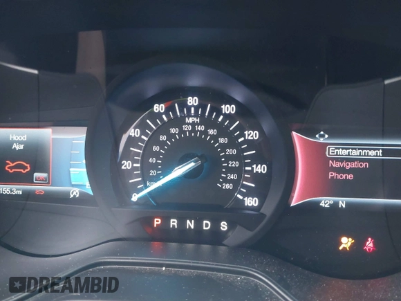 2019 Ford Fusion Titanium with VIN 3FA6P0K98KR179513, listed as a IAAI auction lot 41820059 with 112,155 mi miles. Bid and sale history available at carsss.com. Image 7.