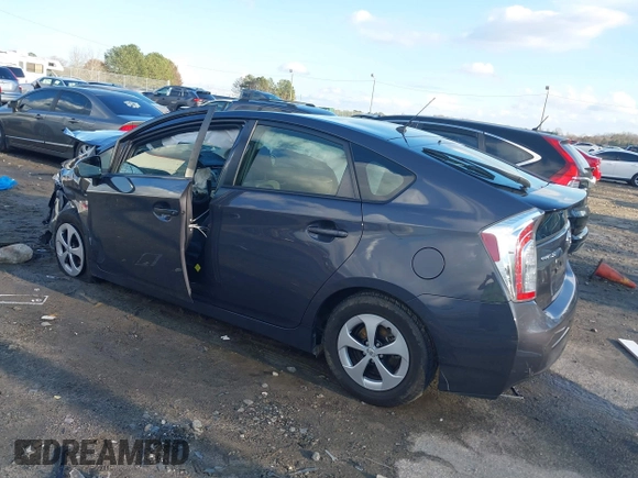 2015 Toyota Prius Four with VIN JTDKN3DU7F1984792, listed as a IAAI auction lot 41132250 with 1 mi miles. Bid and sale history available at carsss.com. Image 3.