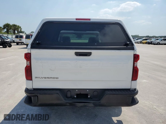 2023 Chevrolet Silverado 1500 Work Truck with VIN 3GCNAAEK6PG337510, listed as a Copart auction lot 48968765 with 129,352 mi miles and Clean Title. Bid and sale history available at carsss.com. Image 6.