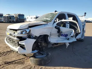 2024 Chevrolet Silverado 1500 LT with VIN 1GCPACED2RZ170782, listed as a Copart auction lot 87597725 with Not Provided miles and Salvage Title. Bid and sale history available at DreamBid. Image 1.