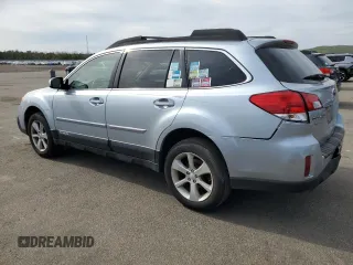2013 Subaru Outback Premium with VIN 4S4BRBGC2D3309236, listed as a Copart auction lot 54017115 with 108,038 mi miles and Salvage Title. Bid and sale history available at carsss.com. Image 2.