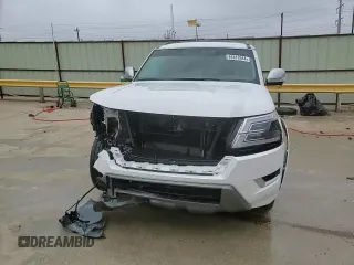 2021 Nissan Armada Platinum with VIN JN8AY2DA7M9370704, listed as a Copart auction lot 84412644 with 51,399 mi miles and Salvage Title. Bid and sale history available at carsss.com. Image 15.