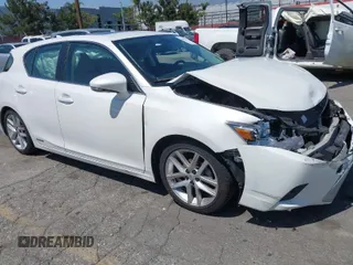 2015 Lexus CT 200h Hybrid with VIN JTHKD5BH2F2248775, listed as a IAAI auction lot 41992911 with 110,095 mi miles. Bid and sale history available at carsss.com. Image 1.