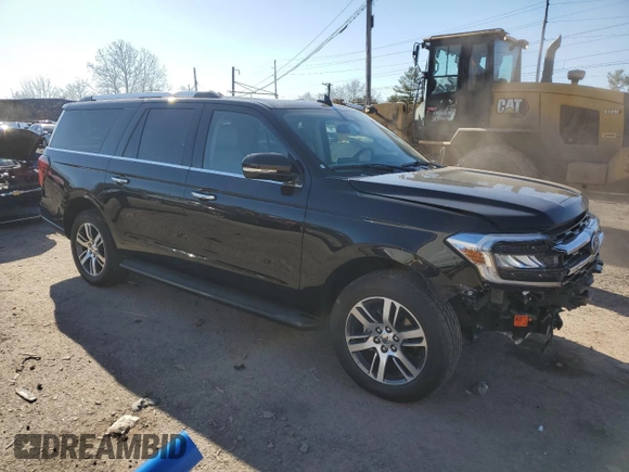 2024 Ford Expedition Max Limited with VIN 1FMJK1K82REA28854, listed as a Copart auction lot 50932335 with 25,225 mi miles and Clean title. Bid and sale history available at DreamBid. Image 4.