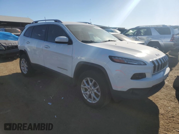 2016 Jeep Cherokee 75th Anniversary with VIN 1C4PJMCB8GW318469, listed as a Copart auction lot 83851574 with 132,132 mi miles and Salvage Title. Bid and sale history available at carsss.com. Image 4.
