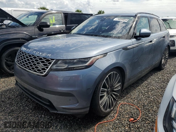 2019 Land Rover Range Rover Velar S with VIN SALYB2FV7KA215666, listed as a Copart auction lot 74099044 with Not provided miles and Non repairable. Bid and sale history available at DreamBid. Image 1.