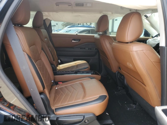 2023 Nissan Pathfinder Platinum with VIN 5N1DR3DK9PC221749, listed as a Copart auction lot 60127525 with 37,458 mi miles and Salvage title. Bid and sale history available at DreamBid. Image 11.