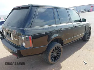 2008 Land Rover Range Rover SC with VIN SALMF13498A296915, listed as a IAAI auction lot 42263486 with 154,903 mi miles and . Bid and sale history available at DreamBid. Image 4.