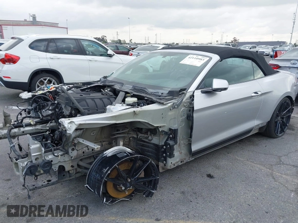 2016 Ford Mustang EcoBoost Premium with VIN 1FATP8UH7G5222335, listed as a IAAI auction lot 42110983 with 116,260 mi miles and . Bid and sale history available at DreamBid. Image 2.