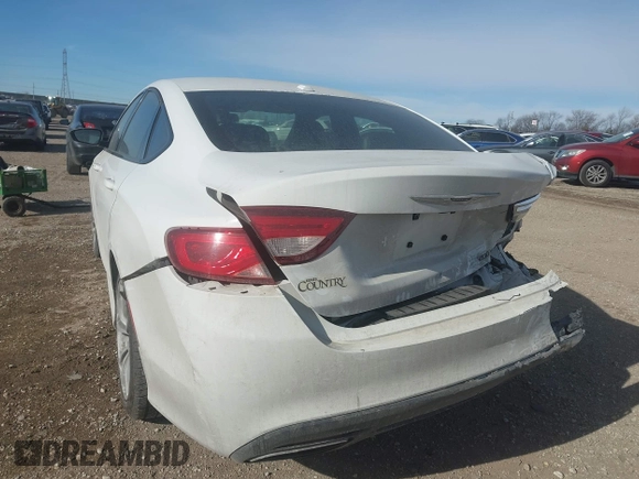 2016 Chrysler 200 S with VIN 1C3CCCBG0GN100441, listed as a IAAI auction lot 41445135 with 122,072 mi miles. Bid and sale history available at carsss.com. Image 3.