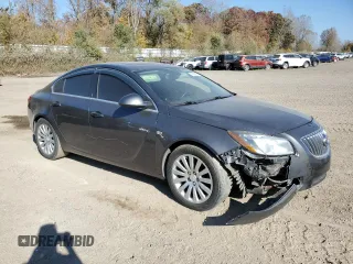 2011 Buick Regal CXL Turbo TO3 with VIN W04GX5GV2B1141815, listed as a Copart auction lot 76996084 with 151,571 mi miles and Clean Title. Bid and sale history available at carsss.com. Image 4.