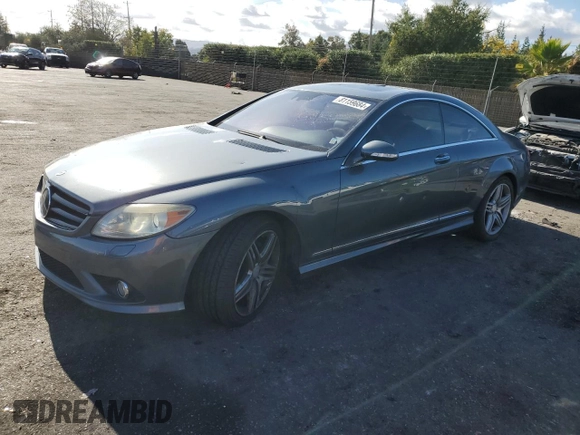 2008 Mercedes-Benz CL-Class V8 with VIN WDDEJ71X18A016095, listed as a Copart auction lot 81159684 with 156,648 mi miles and Salvage Title. Bid and sale history available at carsss.com. Image 1.