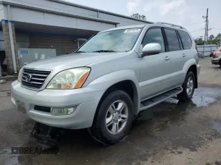 2005 Lexus GX 470 z VIN JTJBT20X250093925, wystawiony jako Copart lot #60679975 z przebiegiem 191 738 mil mil oraz Szkoda całkowita • Salvage title. Historia ofert i sprzedaży dostępna na DreamBid. Obrazek 1.