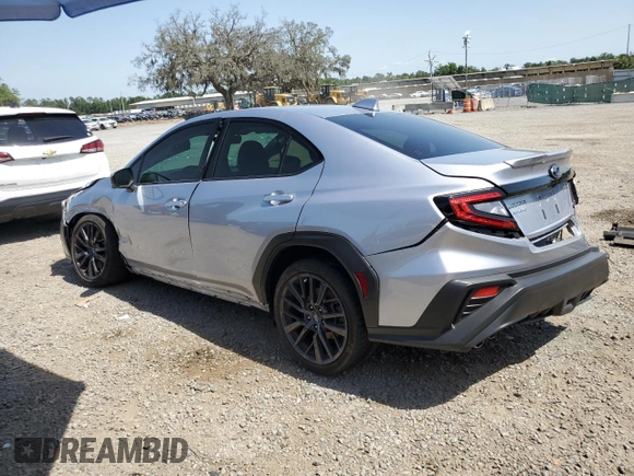 2022 Subaru WRX Premium with VIN JF1VBAF64N9007303, listed as a Copart auction lot 57063265 with 16,578 mi miles and Non repairable. Bid and sale history available at DreamBid. Image 2.