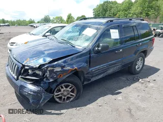 2004 Jeep Grand Cherokee Laredo with VIN 1J4GW48N94C407642, listed as a IAAI auction lot 42381436 with 177,141 mi miles and . Bid and sale history available at DreamBid. Image 2.
