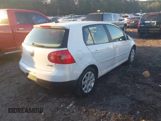 2007 Volkswagen Rabbit with VIN WVWDR91K87W144270, listed as a IAAI auction lot 40777567 with 210,845 mi miles. Bid and sale history available at carsss.com. Image 4.